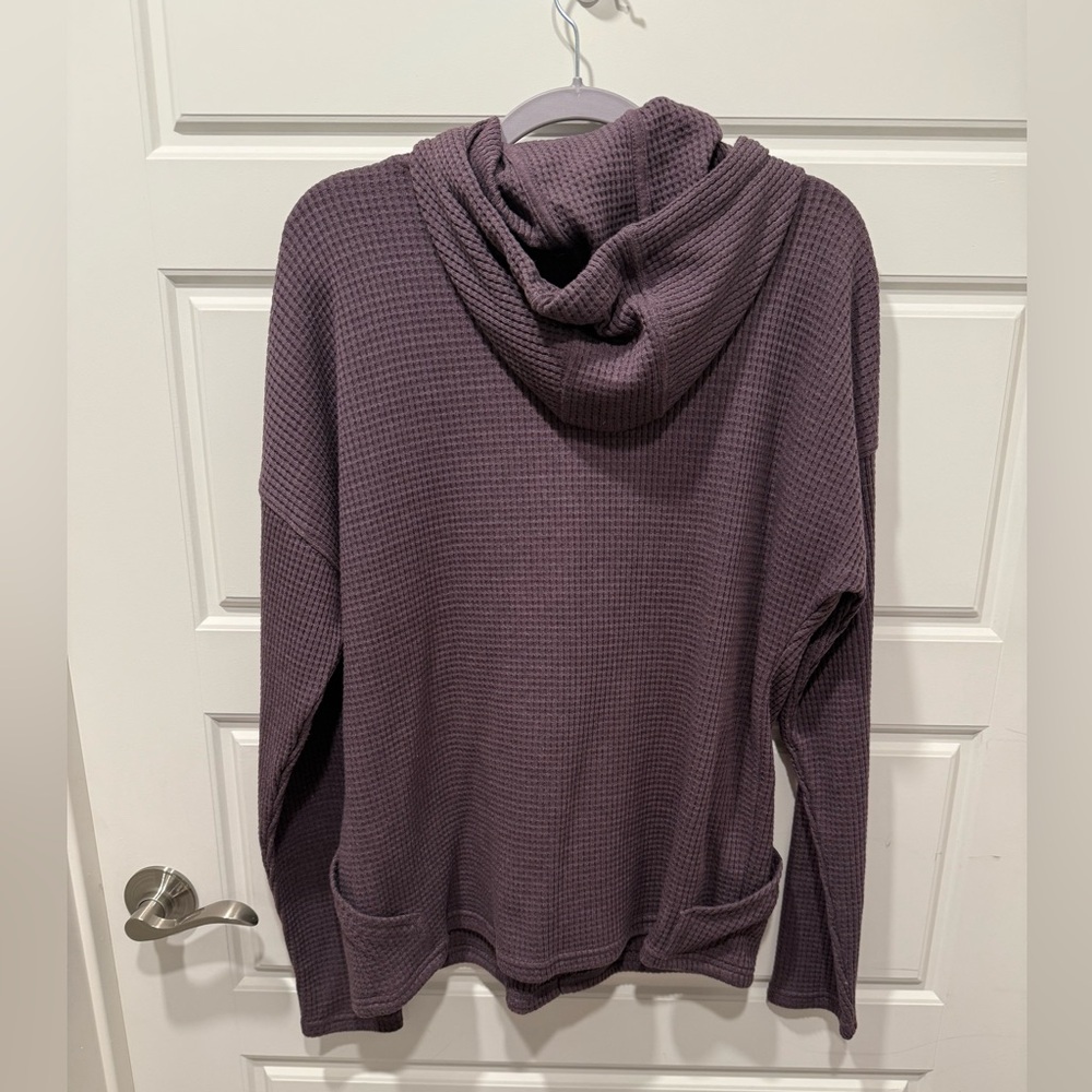 Carhartt Purple Waffle Knit Hoodie - Picture 2 of 7